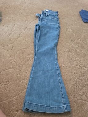 Hollister Light Blue Flare-Leg Jeans